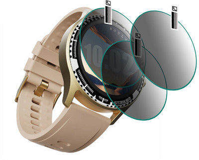 HIDEOUS Impossible Screen Guard for Boult Striker(Pack of 3)