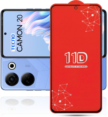 REDDWARF Edge To Edge Tempered Glass for Tecno Camon 20(Pack of 1)