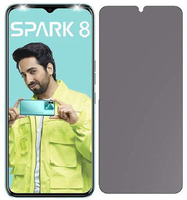 PHONICZ RETAILS Impossible Screen Guard for Tecno Spark 8(Pack of 1)