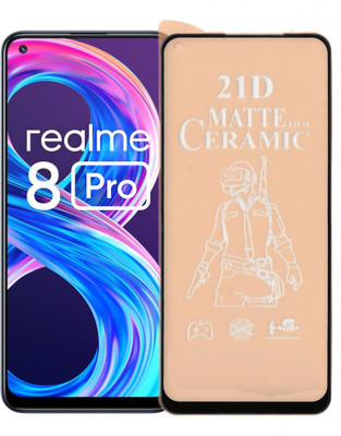 REDDWARF Edge To Edge Tempered Glass for realme 8 Pro(Pack of 1)