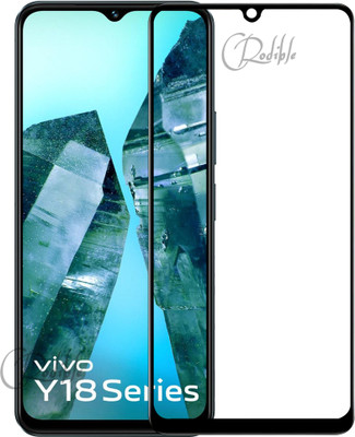 CRodible Edge To Edge Tempered Glass for Vivo Y18E(Pack of 1)