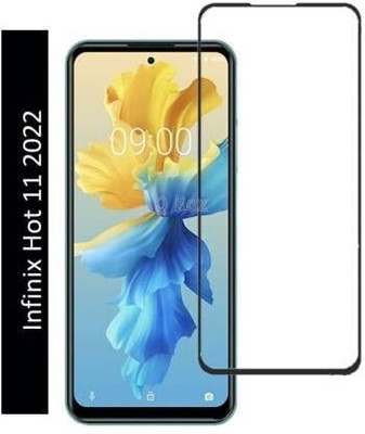 Donald Edge To Edge Tempered Glass for Infinix Hot 11 2022(Pack of 1)