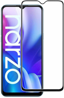 FlipSmartGuard Edge To Edge Screen Guard for REALME NARZO 30A With 9H hardness, Edge To Edge Full Screen Coverage| Oleophobic Coating | Ultra HD+ | Case Friendly| With Easy Installation Kit.(Pack of 1)