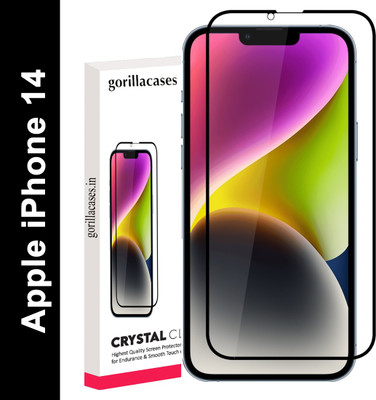 Gorilla Cases Edge To Edge Tempered Glass for APPLE iPhone 13, Apple iPhone 13 Pro(Pack of 1)