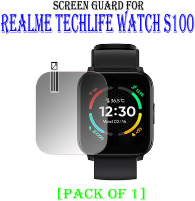 YCHROZE Impossible Screen Guard for Realme Techlife Watch S100(Pack of 1)