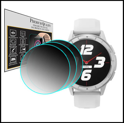 HIDEOUS Screen Guard for DIZO Watch R Talk Go(Pack of 3)