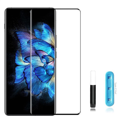 REDDWARF Edge To Edge Tempered Glass for vivo X80 Pro(Pack of 1)