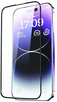 mobinix Edge To Edge Tempered Glass for iPhone 15 Pro Max, 2.5D Curved Edge Premium Tempered Glass for Ultimate Protection(Pack of 2)