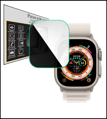 YCHROZE Screen Guard for Apple Watch Ultra(Pack of 1)