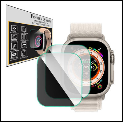 daffin Screen Guard for Apple Watch Ultra(Pack of 2)