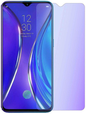 FlipSmartGuard Tempered Glass Guard for REALME XT anti blue ray tempered glass full screen coverage (except edges), smart screen protector full screen coverage ( except edges) blue light resistant eyes protect film for (anti blue) full screen coverage (except edges) transparent(Pack of 1)