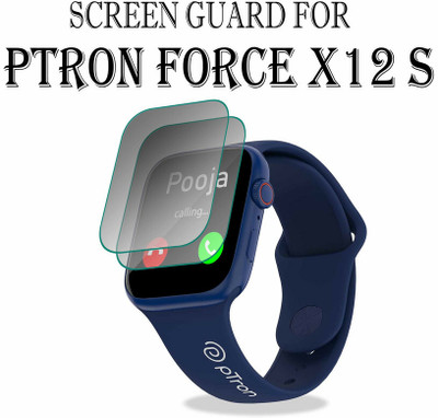 YCHROZE Impossible Screen Guard for Ptron X12s 1.85(Pack of 2)
