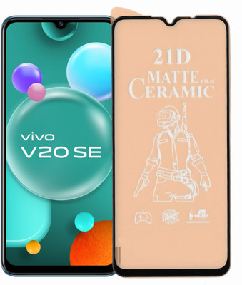 REDDWARF Edge To Edge Tempered Glass for ViVO V20 SE(Pack of 1)