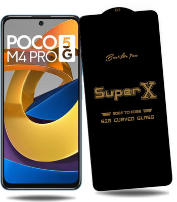 REDDWARF Edge To Edge Tempered Glass for POCO M4 Pro 5G(Pack of 1)