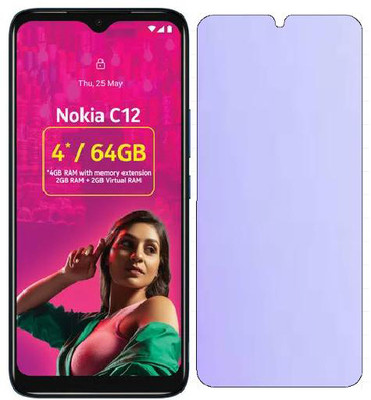 PHONICZ RETAILS Impossible Screen Guard for Nokia C12(Pack of 1)
