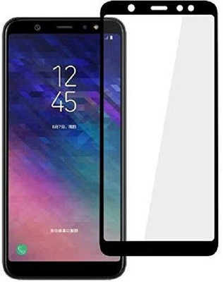 Firstchoice Edge To Edge Tempered Glass for Samsung Galaxy A6 Plus(Pack of 1)