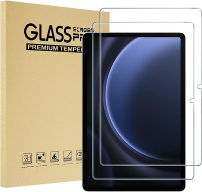 TECHSHIELD Tempered Glass Guard for Samsung Galaxy Tab S10 Plus/S9 Plus/S9 FE Plus/S7 FE 5G/S8 Plus 12.4''(Pack of 2)