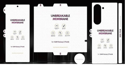 SSE Front and Back Screen Guard for Samsung Galaxy Z Fold 6, mambrine, front&back(Pack of 1)