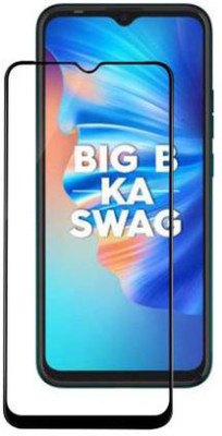 SRT Edge To Edge Tempered Glass for Tecno Spark 6 Go(Pack of 1)