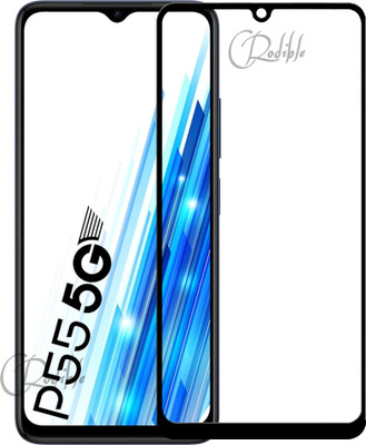 CRodible Edge To Edge Tempered Glass for Itel P55 5G(Pack of 1)