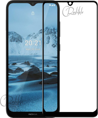 CRodible Edge To Edge Tempered Glass for Nokia C20 Plus(Pack of 1)