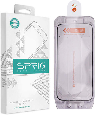 Sprig Edge To Edge Tempered Glass for Sprig Edge To Edge Tempered Glass for Apple iPhone 15 Pro, iPhone 15 Pro, 15 Pro (Pack of 1)(Pack of 1)