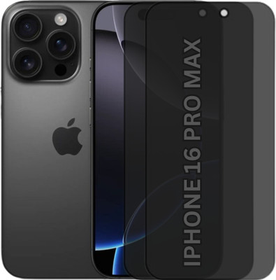 The Cozy Tempered Glass Guard for iphone 16 pro max, i phone 16 pro max, apple iphone 16 pro max, 16 pro max iPhone, Matte Privacy Screen Protector(Pack of 1)