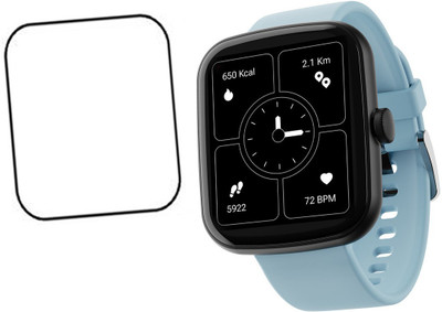 zxb Impossible Screen Guard for boAt Wave Beat smart watch screen guard 44MM(Pack of 1)