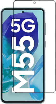 Aspir Tempered Glass Guard for Samsung GalaxyM55 5G(Pack of 1)