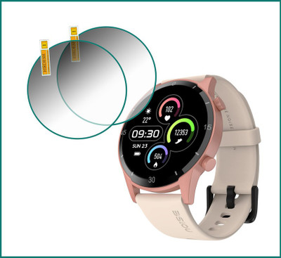 YCHROZE Screen Guard for NoiseFit Agile 2 Buzz(Pack of 2)