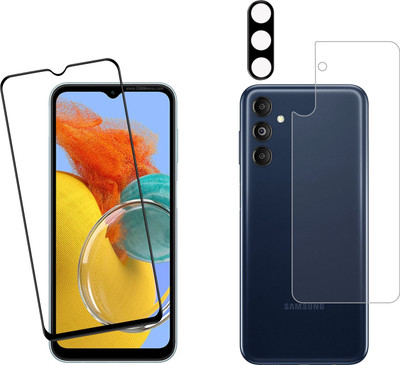 Ten To 11 Front & Back Camera Lens Glass Protector for Samsung Galaxy M14 5G, Front and Back Tempered Glass for Samsung Galaxy M14 5G(Pack of: 3)