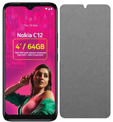 PHONICZ RETAILS Impossible Screen Guard for Nokia C12(Pack of 1)