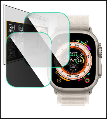 daffin Screen Guard for Apple Watch Ultra(Pack of 2)