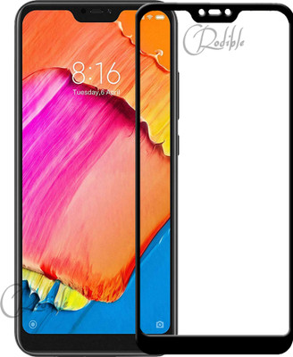 CRodible Edge To Edge Tempered Glass for Mi Redmi 6 pro(Pack of 1)