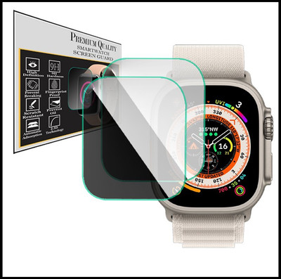 YCHROZE Screen Guard for Apple Watch Ultra(Pack of 2)