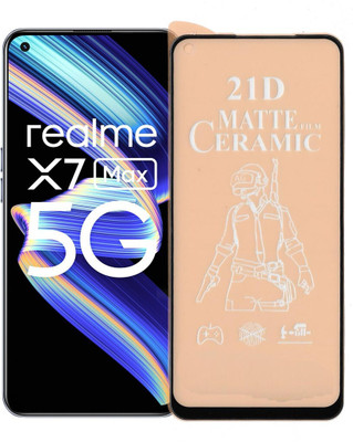 REDDWARF Edge To Edge Tempered Glass for realme X7 Max(Pack of 1)