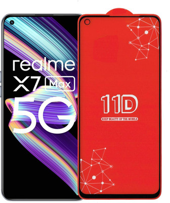REDDWARF Edge To Edge Tempered Glass for realme X7 Max(Pack of 1)