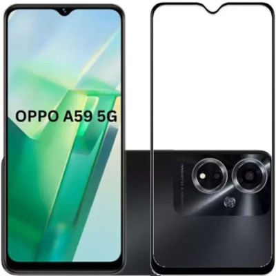 Gorilla Ace Edge To Edge Tempered Glass for OPPO A59 5G, OPPO A59, Oppo A59, Oppo A59 5G(Pack of 1)