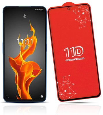 REDDWARF Edge To Edge Tempered Glass for Lava Agni 5G(Pack of 1)