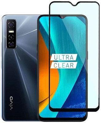 KIZIN Edge To Edge Tempered Glass for Vivo Y74 5G(Pack of 1)