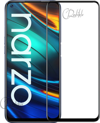 CRodible Edge To Edge Tempered Glass for Realme Narzo 20 Pro(Pack of 1)
