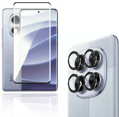 REDDWARF Front and Back Tempered Glass for REDMI Note 14 Pro 5G(Pack of 1)