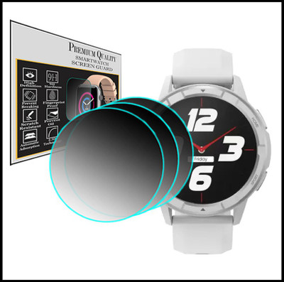 HIDEOUS Screen Guard for DIZO Watch R Talk Go(Pack of 3)