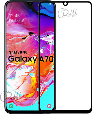 CRodible Edge To Edge Tempered Glass for Samsung Galaxy A70(Pack of 1)