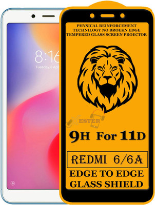 Xester Edge To Edge Tempered Glass for Mi Redmi 6(Pack of 1)