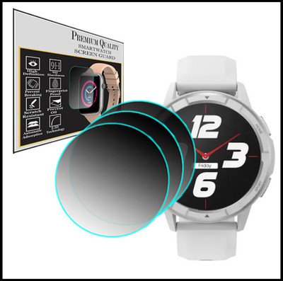 HIDEOUS Screen Guard for DIZO Watch R Talk Go(Pack of 3)