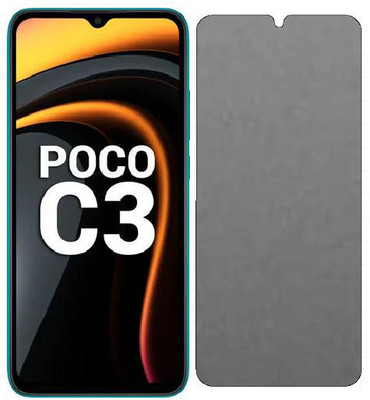 PHONICZ RETAILS Impossible Screen Guard for Poco C3(Pack of 1)
