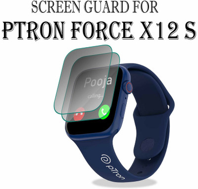 YCHROZE Edge To Edge Screen Guard for Ptron X12s 1.85(Pack of 2)