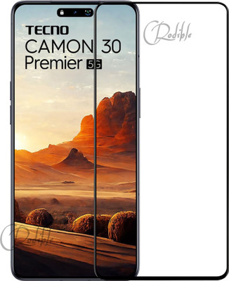 CRodible Edge To Edge Tempered Glass for Tecno Camon 30 Premier 5G(Pack of 1)