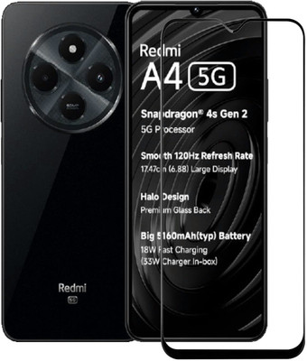 Aspir Tempered Glass Guard for Mi Redmi A4 5G(Pack of 1)